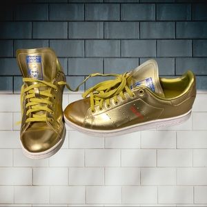 Metallic Gold Stan Smith Adidas